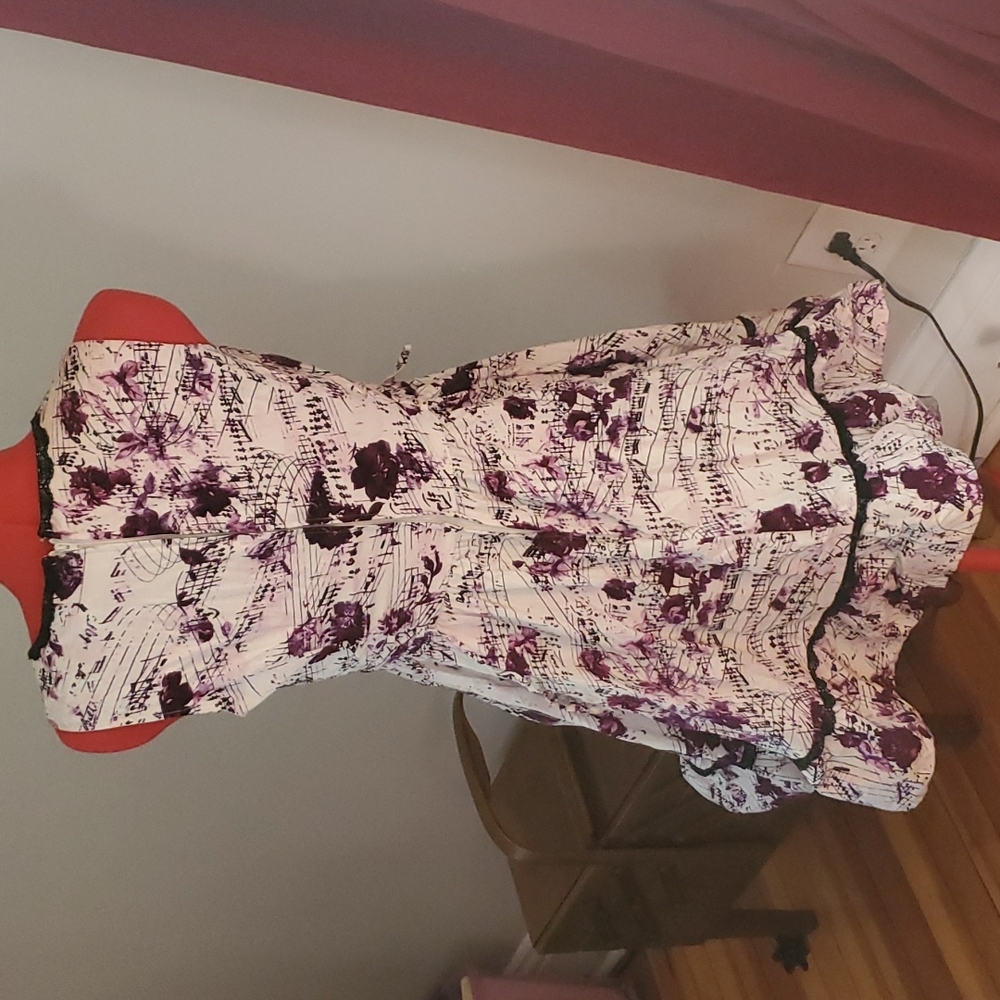 Music notation dress - Picture 4 of 6
